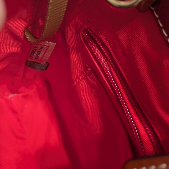 Dooney & Bourke Tote Crossbody - Mini Waverly - Burgundy - NWT - Picture 4 of 4